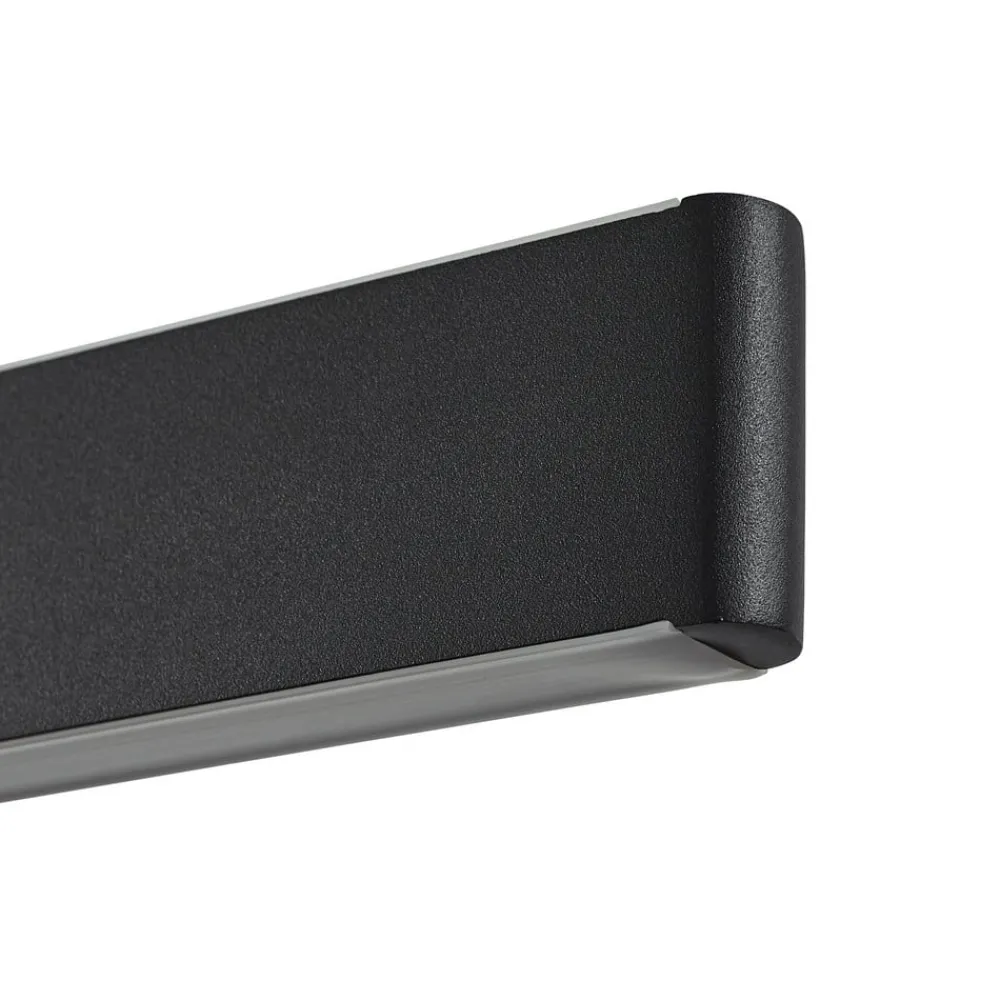 Lucande Pendellamper|Pendellamper > Smart LED-hængelampe Mylosh, sort, CCT, Tuya