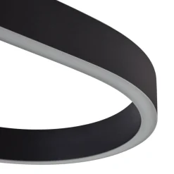 Lucande Pendellamper|Pendellamper > Smart LED-hængelampe Melinay, sort, CCT, Tuya