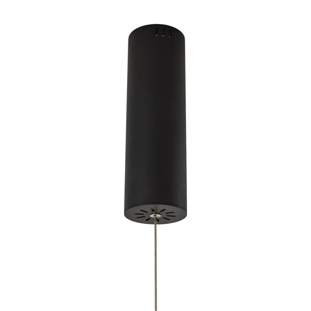 Lucande Pendellamper|Pendellamper > Smart LED-hængelampe Melinay, sort, CCT, Tuya