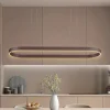 Lucande Pendellamper|Pendellamper > Smart LED-hængelampe Melinay, kaffe, CCT, Tuya