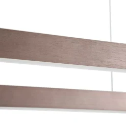 Lucande Pendellamper|Pendellamper > Smart LED-hængelampe Melinay, kaffe, CCT, Tuya