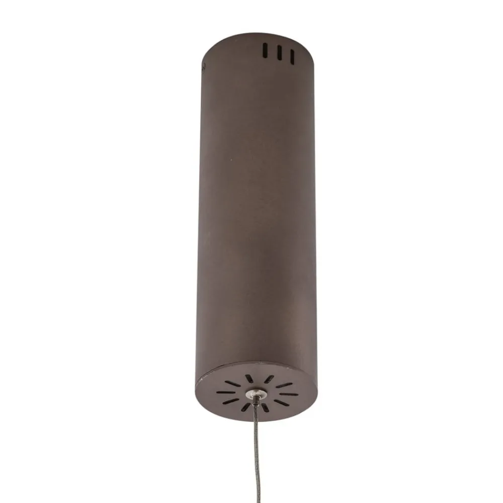 Lucande Pendellamper|Pendellamper > Smart LED-hængelampe Melinay, kaffe, CCT, Tuya