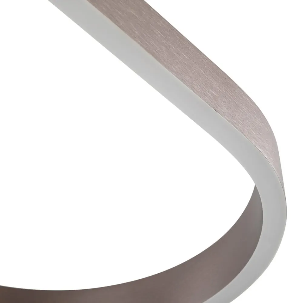 Lucande Pendellamper|Pendellamper > Smart LED-hængelampe Melinay, kaffe, CCT, Tuya