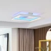 Lucande Loftlamper|Loftlamper > Smart LED-loftslampe Tjado, 50 cm, hvid, RGBW
