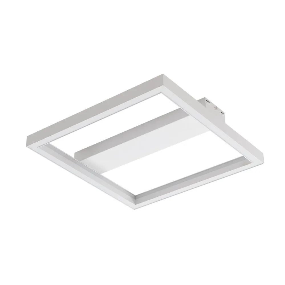 Lucande Loftlamper|Loftlamper > Smart LED-loftslampe Tjado, 50 cm, hvid, RGBW