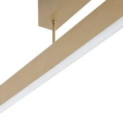 Lucande Loftlamper|Loftlamper > Smart LED-loftslampe Mylosh, guld, CCT, Tuya