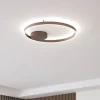 Lucande Gang|Loftlamper > Smart LED-loftslampe Moise, kaffe, CCT, Tuya