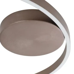 Lucande Gang|Loftlamper > Smart LED-loftslampe Moise, kaffe, CCT, Tuya