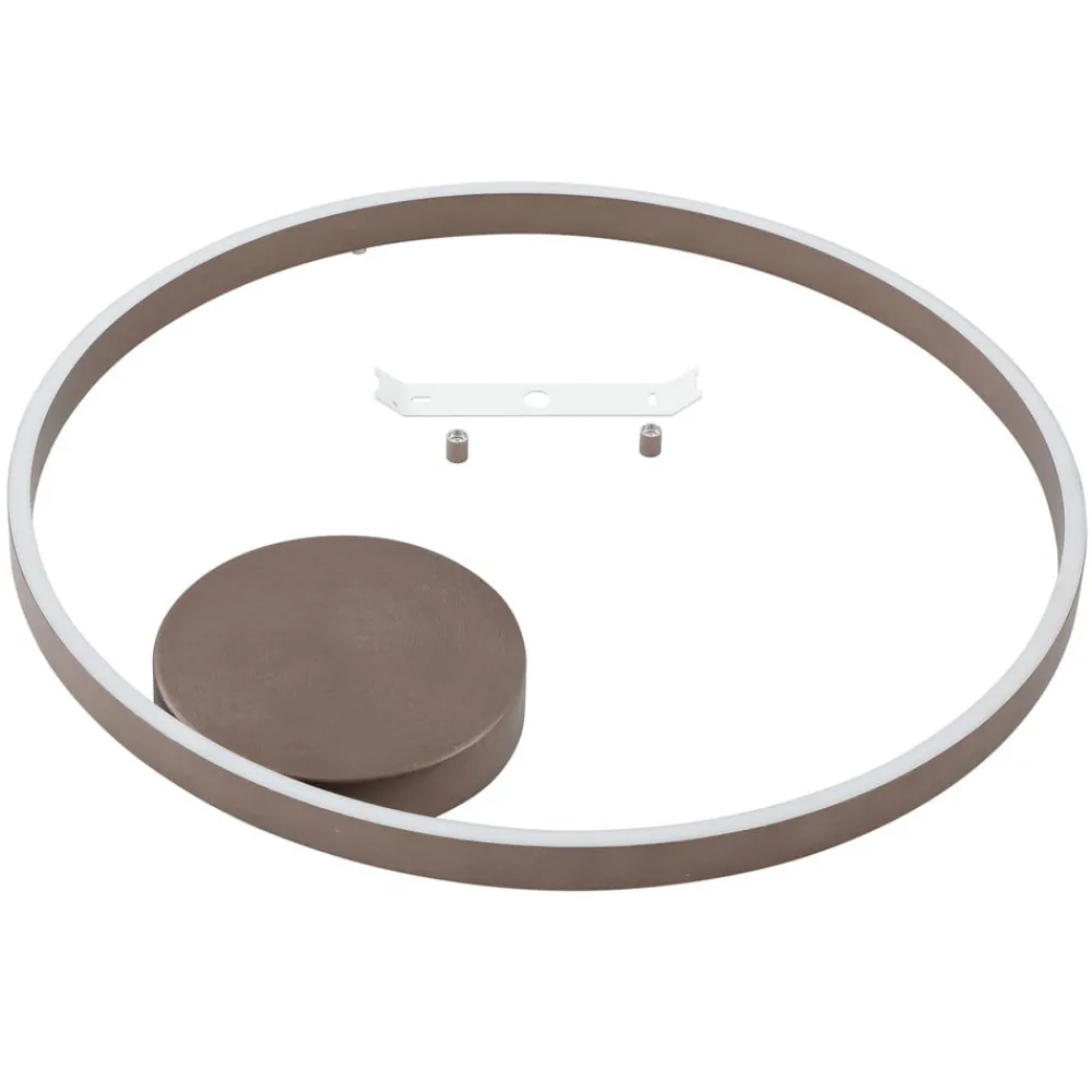 Lucande Gang|Loftlamper > Smart LED-loftslampe Moise, kaffe, CCT, Tuya