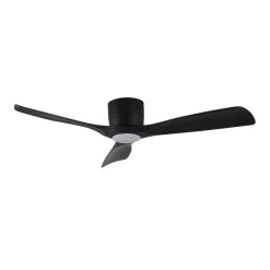Lucande Loftventilatorer > Smart LED-loftventilator Moneno, sort, DC, Tuya