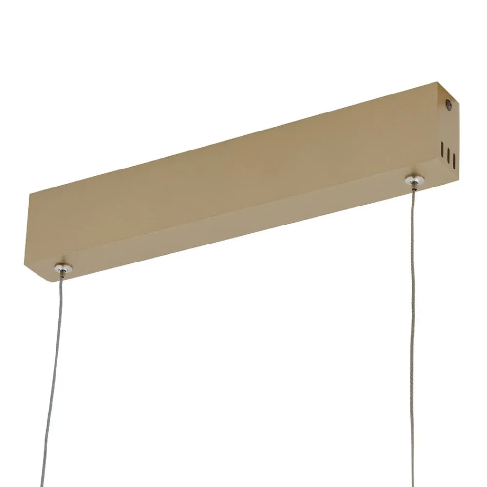 Lucande Pendellamper|Pendellamper > Smart LED-pendel Mylosh, guld, CCT, Tuya