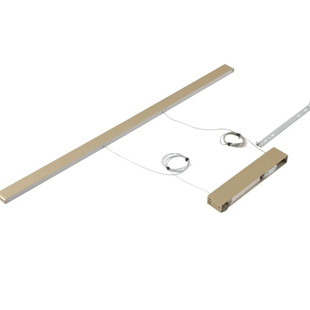 Lucande Pendellamper|Pendellamper > Smart LED-pendel Mylosh, guld, CCT, Tuya
