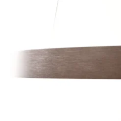 Lucande Pendellamper > Smart LED-pendel Yonam, kaffe, 1-lys, Tuya