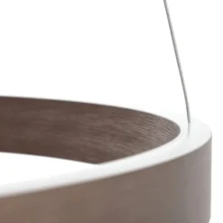 Lucande Pendellamper > Smart LED-pendel Yonam, kaffe, 1-lys, Tuya
