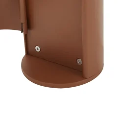 Terrassebelysning|Sokkellamper ^ Lucande sokkellampe Corban, rust, dør, stikkontakter, G9, IP44