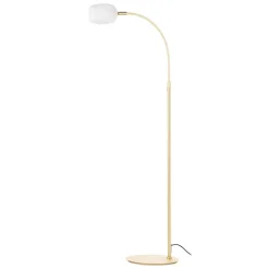 Lucande Gulvlamper|Gulvlamper > Taylan gulvlampe af jern, glasskærm