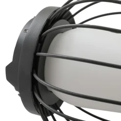 Lucande Terrassebelysning|Bordlamper > terrasselampe Chandan, 32,1 cm, sort, aluminium