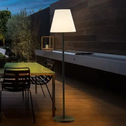 Lucande Terrassebelysning > terrasselampe Jaimy, sort, aluminium, 150 cm