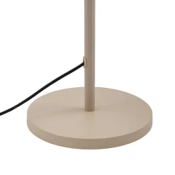 Terrassebelysning ^ Lucande terrasselampe Jaimy, beige, metal, 150 cm, E27