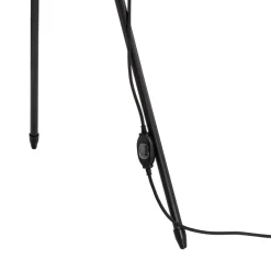 Lucande Terrassebelysning > terrasselampe Jaimy, 130 cm, trefod, aluminium