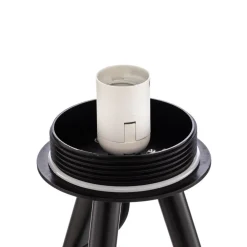Lucande Terrassebelysning > terrasselampe Jaimy, 130 cm, trefod, aluminium