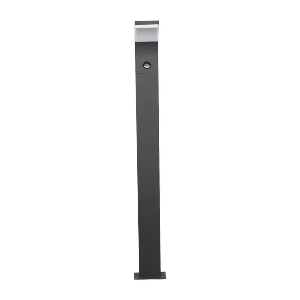 Gadebelysning Med Sensor|Gadebelysning ^ Lucande Timm LED-vejlampe, sensor, 100 cm, antracit, IP54