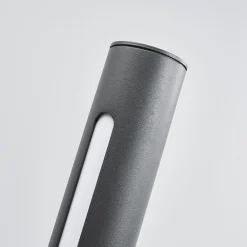 Lucande Gadebelysning > Tomas LED-vejlampe, 75 cm, mørkegrå, IP54