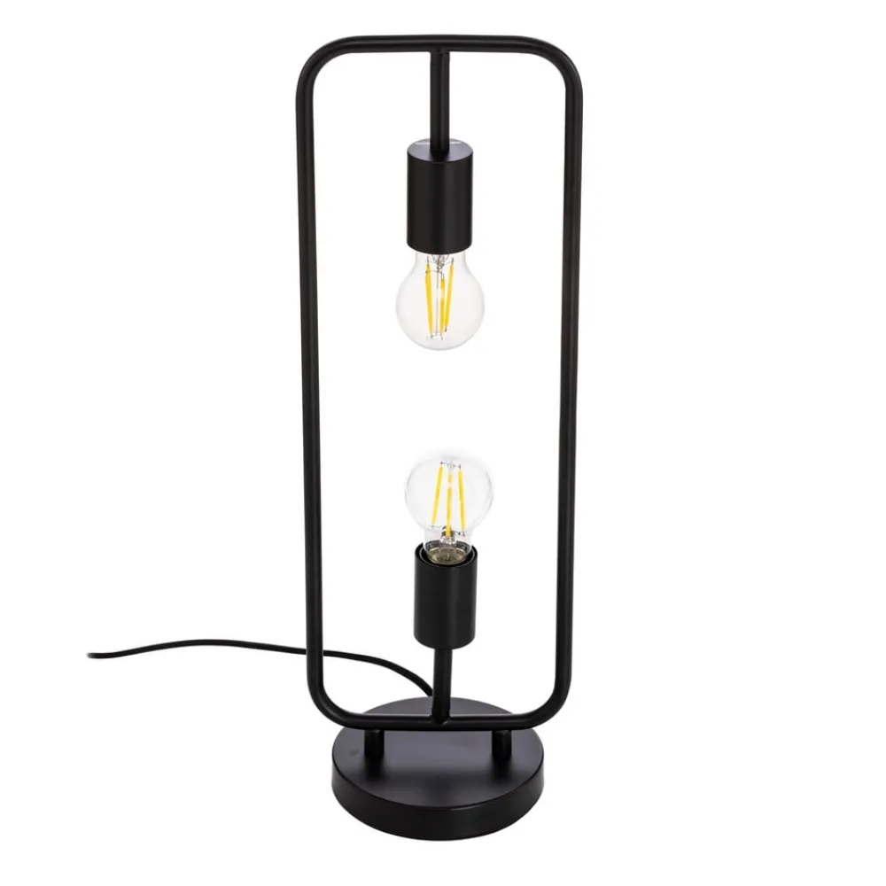 Lucande Bordlamper > Tornike bordlampe, 2 lyskilder, jern