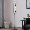 Lucande Gulvlamper|Gulvlamper > Tornike gulvlampe, 2 lyskilder, jern