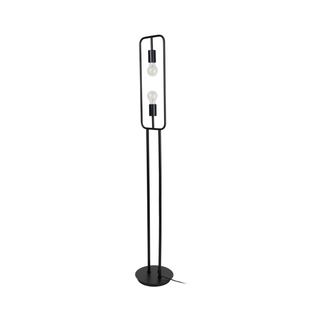 Lucande Gulvlamper|Gulvlamper > Tornike gulvlampe, 2 lyskilder, jern