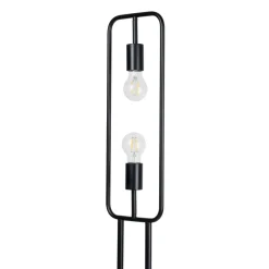 Lucande Gulvlamper|Gulvlamper > Tornike gulvlampe, 2 lyskilder, jern
