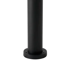 Lucande Lygtepæle > udendørslampe Siveta, 240 cm, 3 lyskilder, sort, E27, IP65