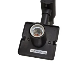 Lucande Lygtepæle > udendørslampe Siveta, 240 cm, 2 lyskilder, sort, E27, IP65
