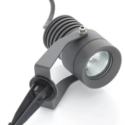 Lucande Udendørs Spot > udendørs LED-spot Jon, jordspyd, justerbar, IP65