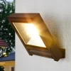 Lucande Væglamper > udendørs LED-spot Maica, antracit, drejelig, IP65