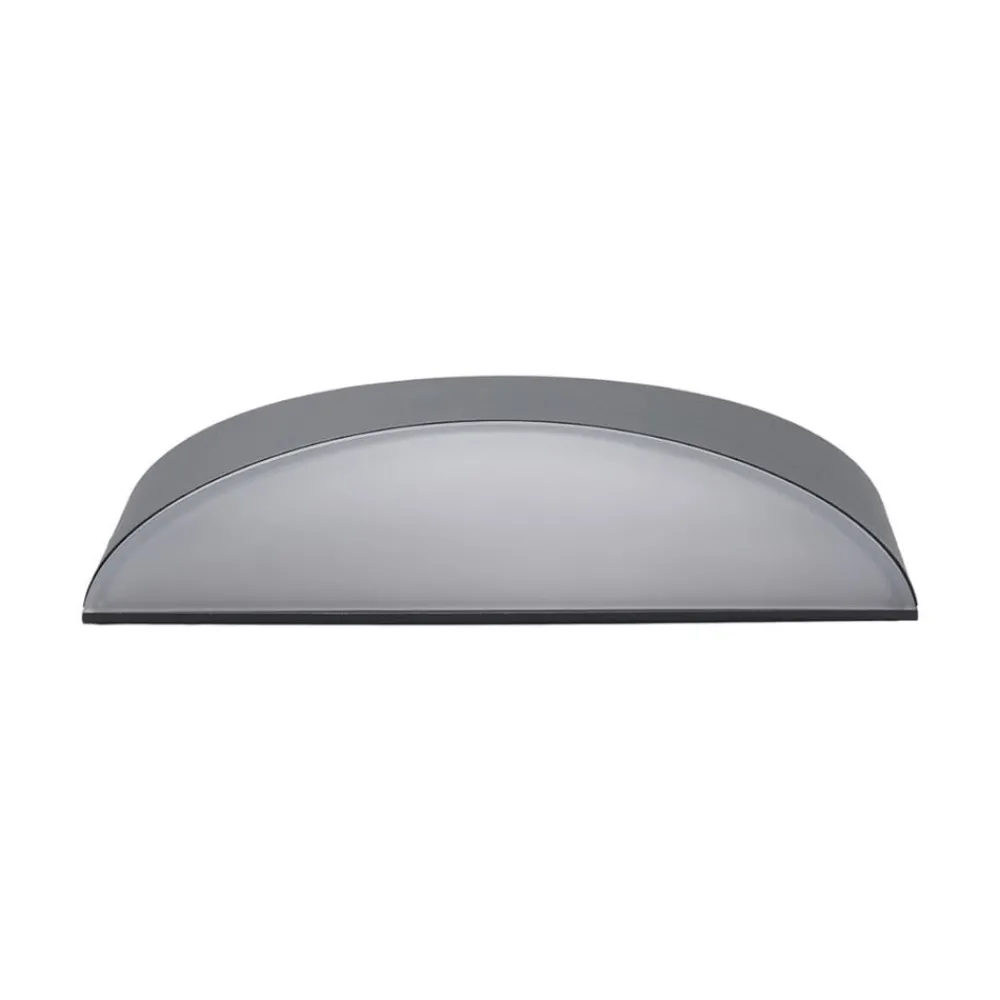 Terrassebelysning|Væglamper ^ Lucande udendørs LED-væglampe Akira, antracit, metal, 23 cm