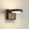 Væglampe Med Sensor|Væglamper ^ Lucande udendørs LED-væglampe Belna, metal, sensor, IP54