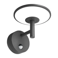 Lucande Væglampe Med Sensor|Terrassebelysning > udendørs LED-væglampe Fenia, sensor, IP54, antracit