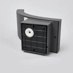 Lucande Væglamper > udendørs LED-væglampe Juvia, 19 cm, antracit, IP54