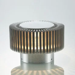 Terrassebelysning|Væglamper ^ Lucande udendørs LED-væglampe Keany, metal, Ø 16 cm, IP54