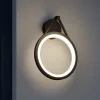 Lucande Terrassebelysning|Væglamper > udendørs LED-væglampe Mirco, 30 cm, sort, IP65