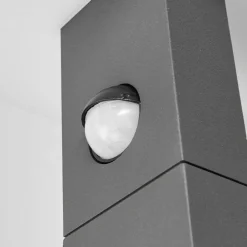 Lucande Væglampe Med Sensor|Terrassebelysning > udendørs LED-væglampe Olesia, 15 cm, sensor, IP54