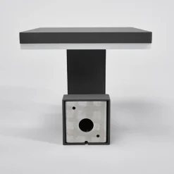 Lucande Væglampe Med Sensor|Terrassebelysning > udendørs LED-væglampe Olesia, 15 cm, sensor, IP54