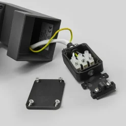 Lucande Væglampe Med Sensor|Terrassebelysning > udendørs LED-væglampe Olesia, 15 cm, sensor, IP54