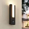 Lucande Væglampe Med Sensor|Terrassebelysning > udendørs LED-væglampe Virgalia, bevægelsessensor, IP54
