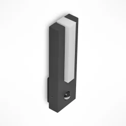 Lucande Væglampe Med Sensor|Terrassebelysning > udendørs LED-væglampe Virgalia, bevægelsessensor, IP54