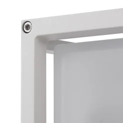 Væglampe Med Sensor|Terrassebelysning ^ Lucande udendørs væglampe Aurelien, hvid, sensor, 25 x 25 cm