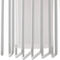 Terrassebelysning|Væglamper ^ Lucande udendørs væglampe Chandan, 42 cm, hvid, metal, IP54