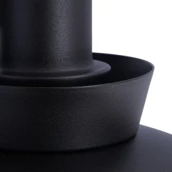 Terrassebelysning|Væglamper ^ Lucande udendørs væglampe Thais, sort, metal, Ø 25 cm