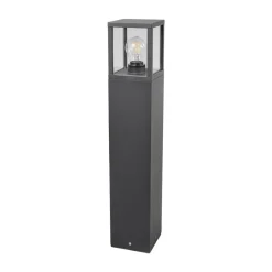 Lucande Terrassebelysning|Gadebelysning > vejlampe Klemens, 65 cm, antracit, metal, E27